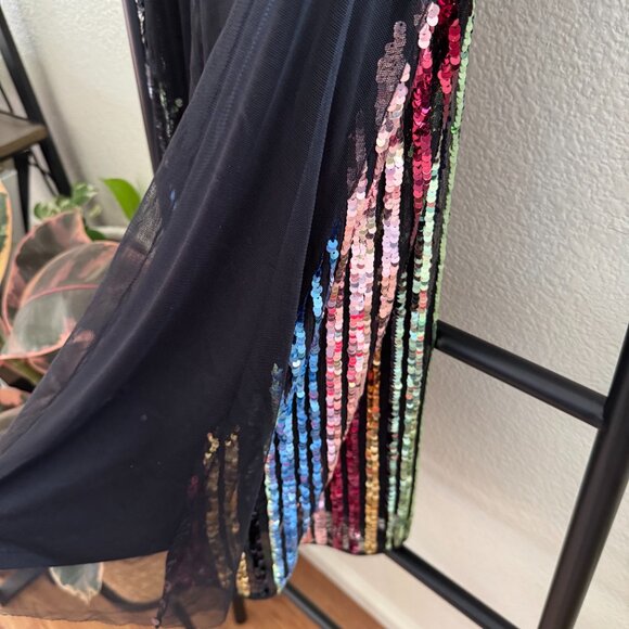 BCBG Multicolor Sequin Mini Dress - Picture 5 of 5